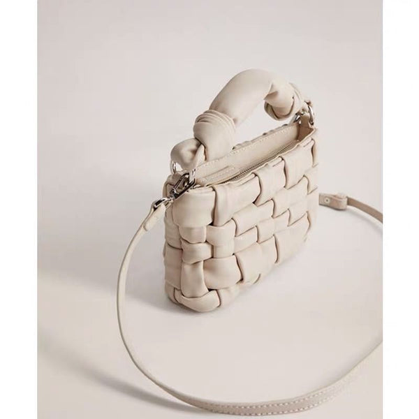 SPANISH DESIGNER WOVEN SHOULDER BAG - 3 COLORS