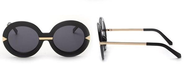 ROUND 2 TONE SUNGLASS - 6 COLORS