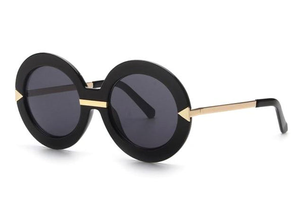 ROUND 2 TONE SUNGLASS - 6 COLORS