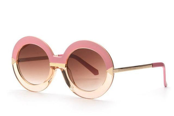 ROUND 2 TONE SUNGLASS - 6 COLORS