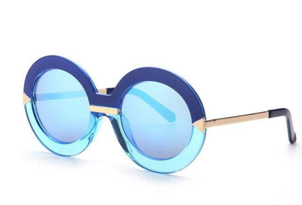 ROUND 2 TONE SUNGLASS - 6 COLORS