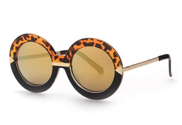 ROUND 2 TONE SUNGLASS - 6 COLORS