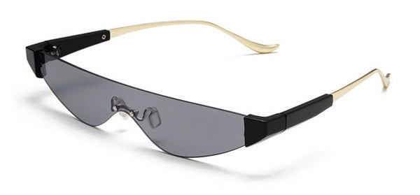 RIMLESS CAT EYE SPECS