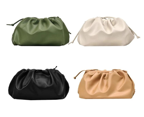 POUCH CLUTCH BAG - 4 COLORS (SMALL)
