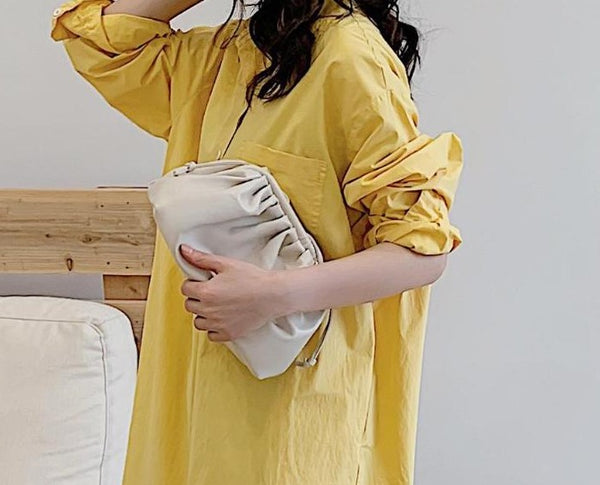 POUCH CLUTCH BAG - 4 COLORS (SMALL)