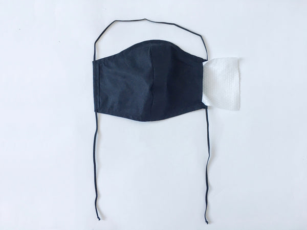 SNAKE PRINT FACE MASK (Black)