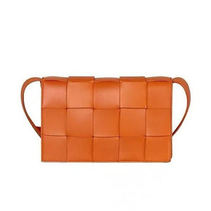 SQUARE WOVEN CROSSBODY BAG - 4 COLORS
