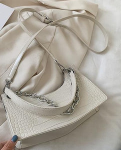ALLIGATOR TOTE BAG - 4 COLORS