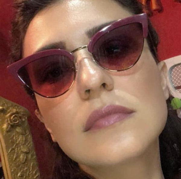RETRO CAT EYE SUNGLASSES